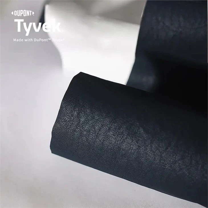 Leather Look Waterborne PU Coated Tyvek Material In Stock ALC457 (3)
